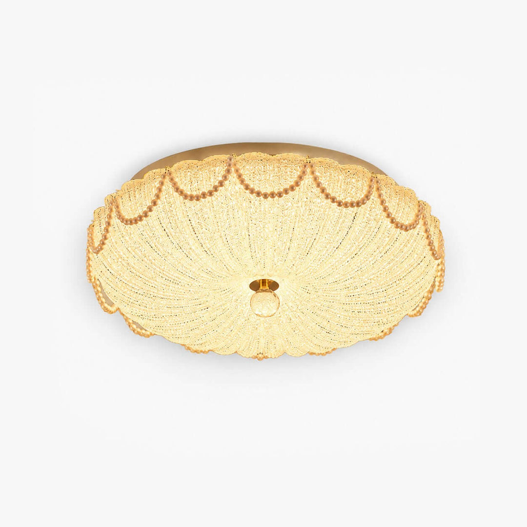 Celisse Ceiling Lamp | French Style Pearl-String Acrylic Fixture
