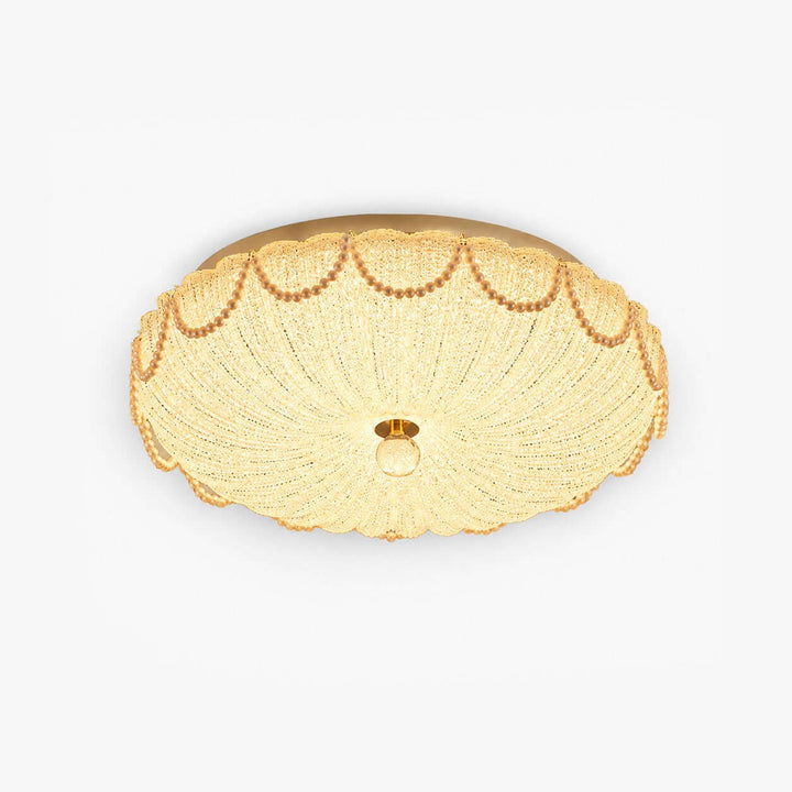 Celisse Ceiling Lamp | French Style Pearl-String Acrylic Fixture