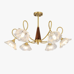 Century Lotus Leaf Chandelier