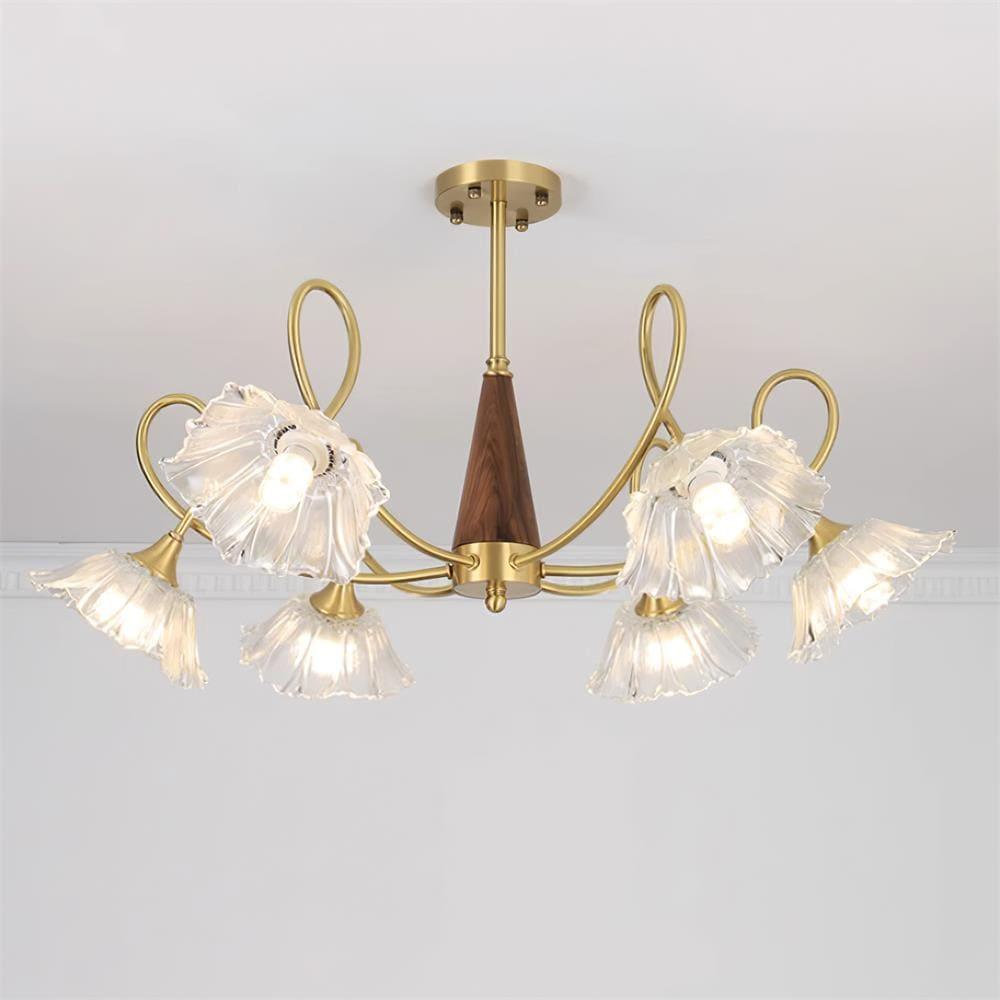 Century Lotus Leaf Chandelier - Vinlighting