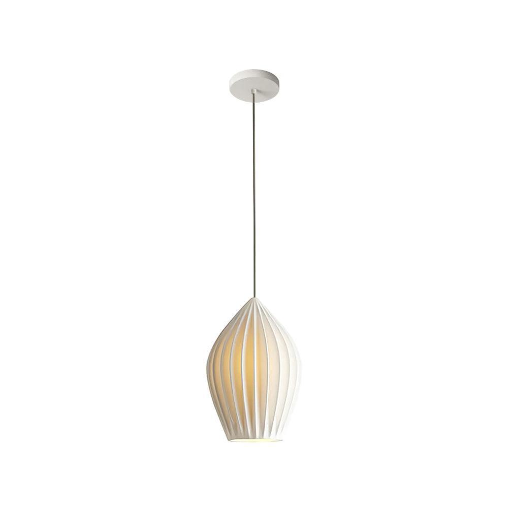 Ceramic Ribbed Pendant light - Vinlighting