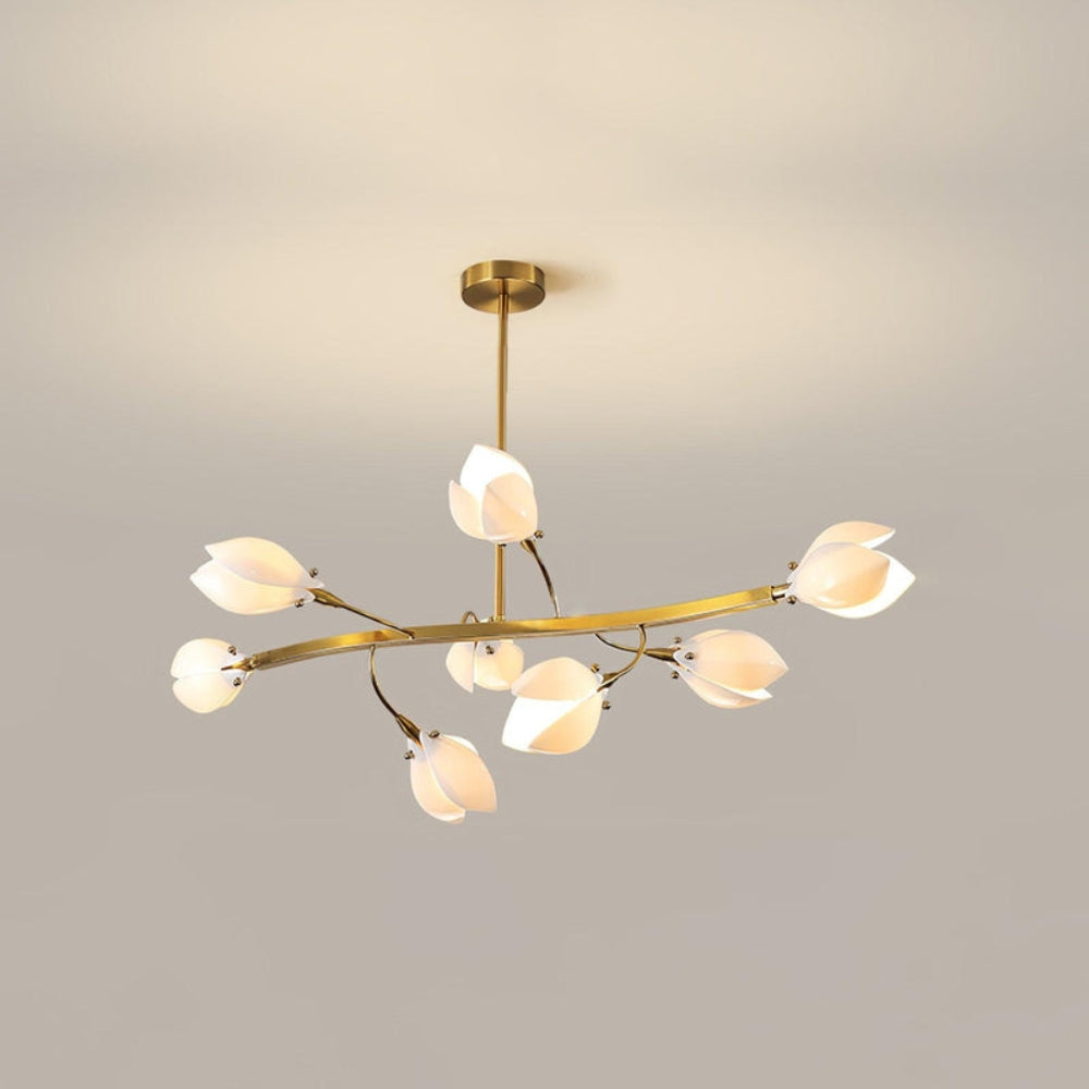 Ceramics Magnolia Chandelier