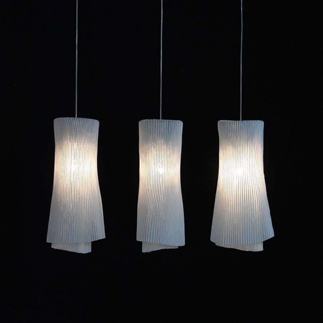 Ciondolo Curve Modern Chandelier – Handmade Stainless Steel Light | Vinlighting | Vinlighting