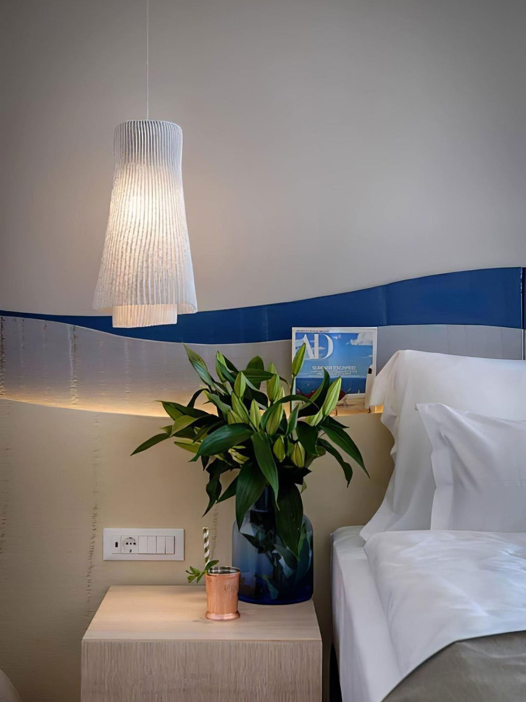Ciondolo Curve Modern Chandelier – Handmade Stainless Steel Light | Vinlighting | Vinlighting