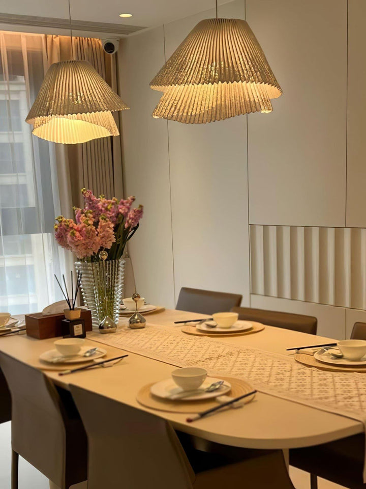 Ciondolo Curve Modern Chandelier – Handmade Stainless Steel Light | Vinlighting | Vinlighting