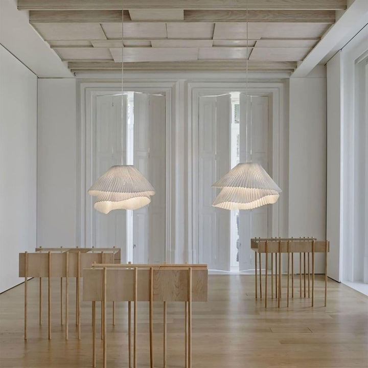 Ciondolo Curve Modern Chandelier – Handmade Stainless Steel Light | Vinlighting | Vinlighting