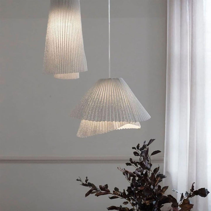 Ciondolo Curve Modern Chandelier – Handmade Stainless Steel Light | Vinlighting | Vinlighting