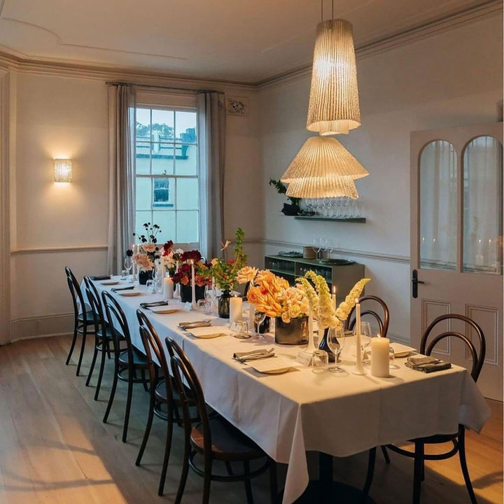 Ciondolo Curve Modern Chandelier – Handmade Stainless Steel Light | Vinlighting | Vinlighting