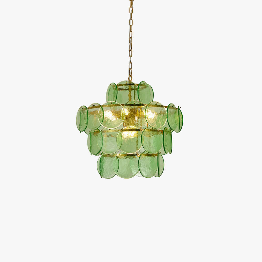 Cirelle Chandelier | French Art Deco Glass Chandelier