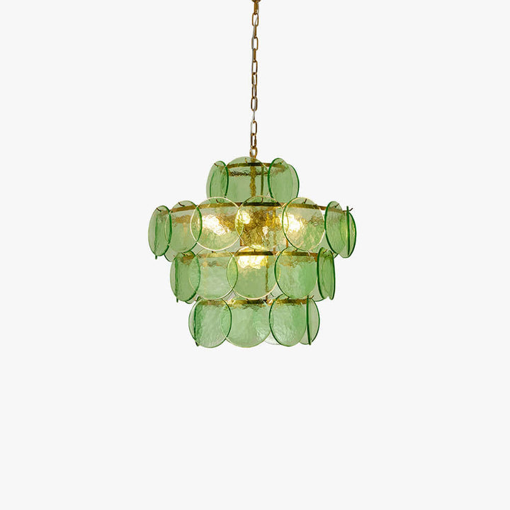 Cirelle Chandelier | French Art Deco Glass Chandelier