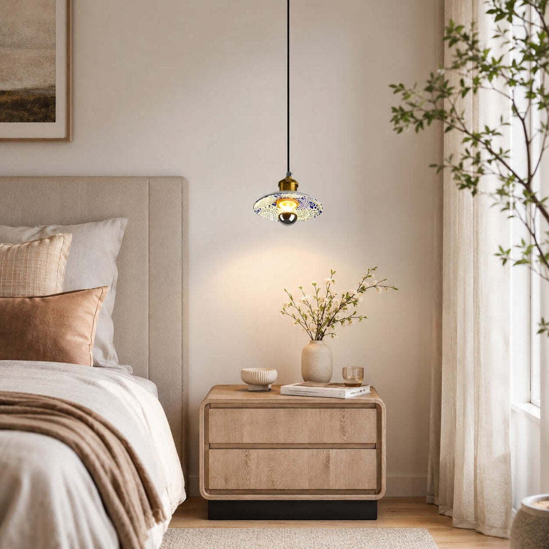 Cirelon Ceramic Pendant Light for Bedside and Bar Counter Areas