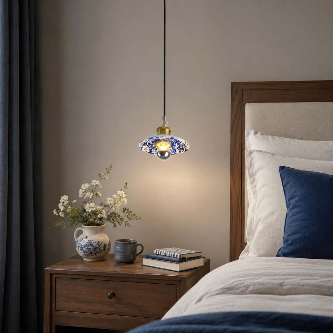 Cirelon Ceramic Pendant Light for Bedside and Bar Counter Areas