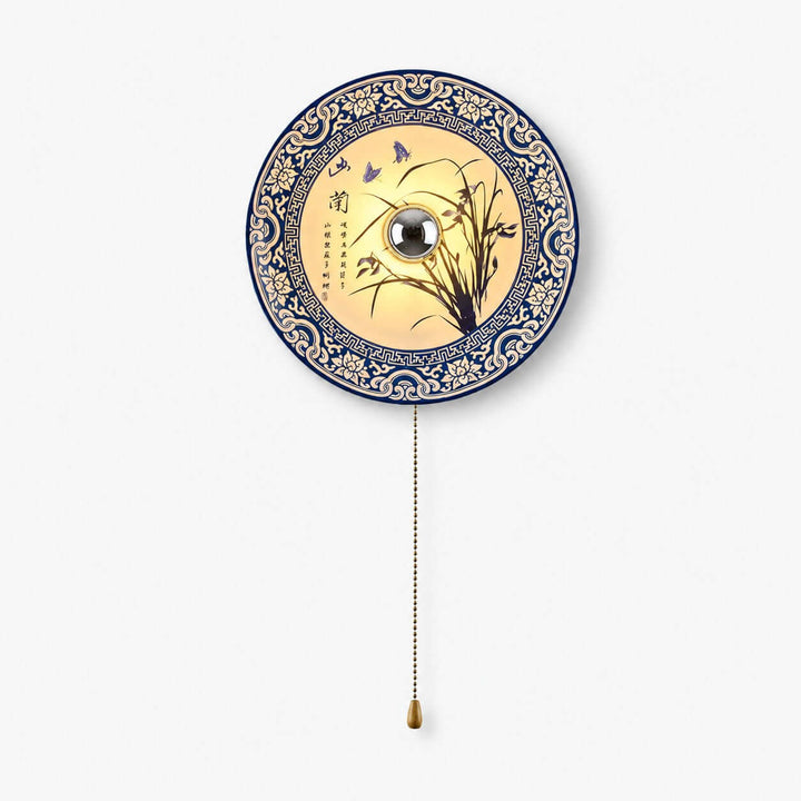 Cirelon Wabi Sabi Ceramic Wall Sconce for Bedroom and Hallway