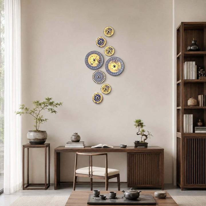 Cirelon Wabi Sabi Ceramic Wall Sconce for Bedroom and Hallway