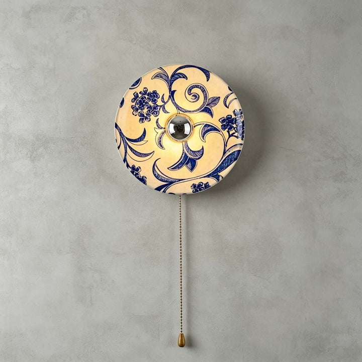 Cirelon Wabi Sabi Ceramic Wall Sconce for Bedroom and Hallway