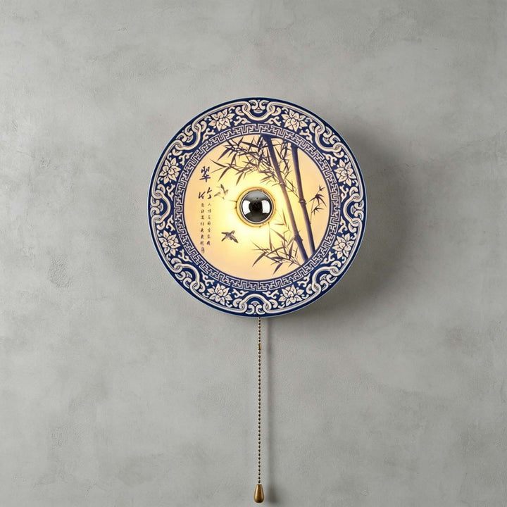 Cirelon Wabi Sabi Ceramic Wall Sconce for Bedroom and Hallway