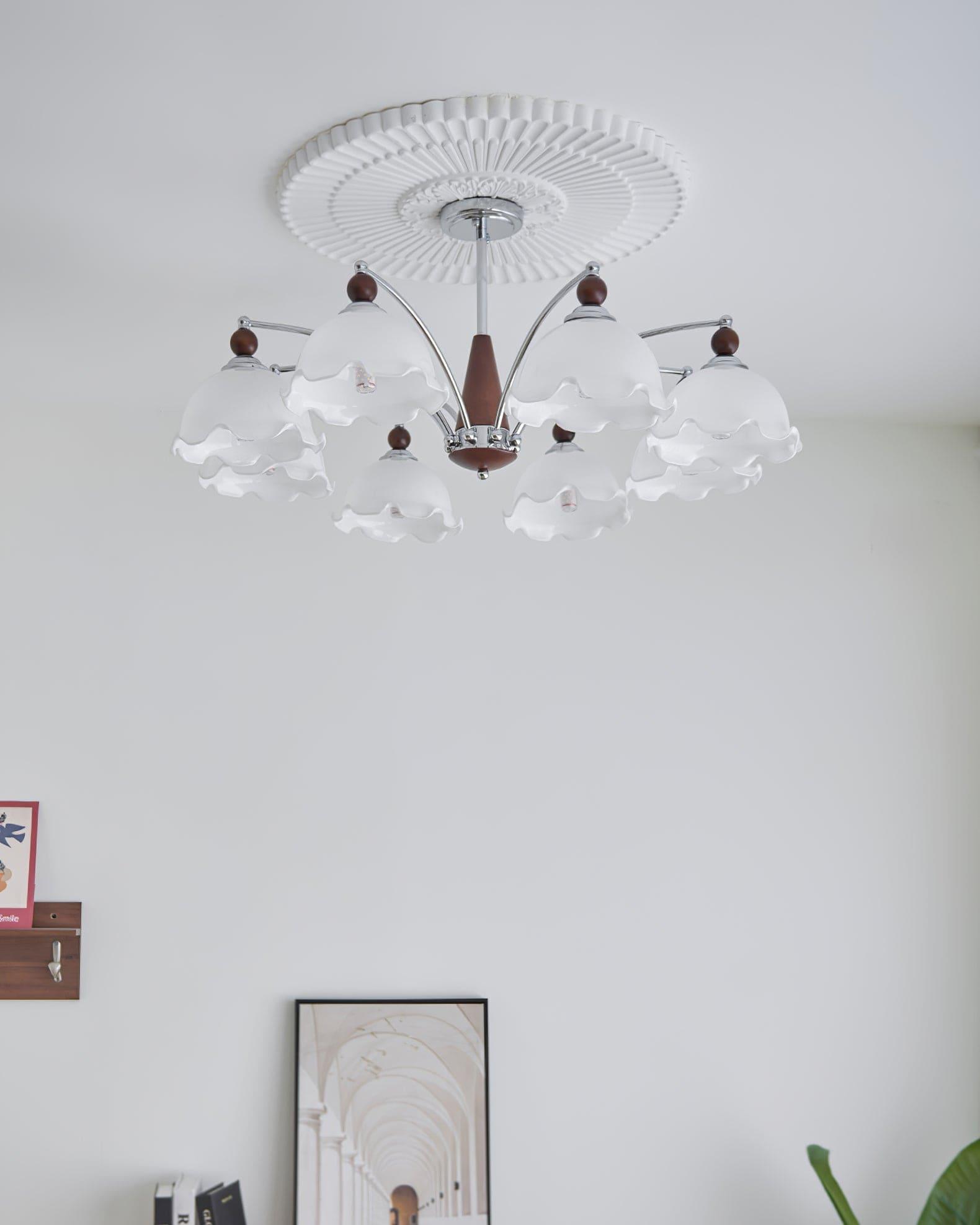 Claudia Flowers Chandelier - Vinlighting