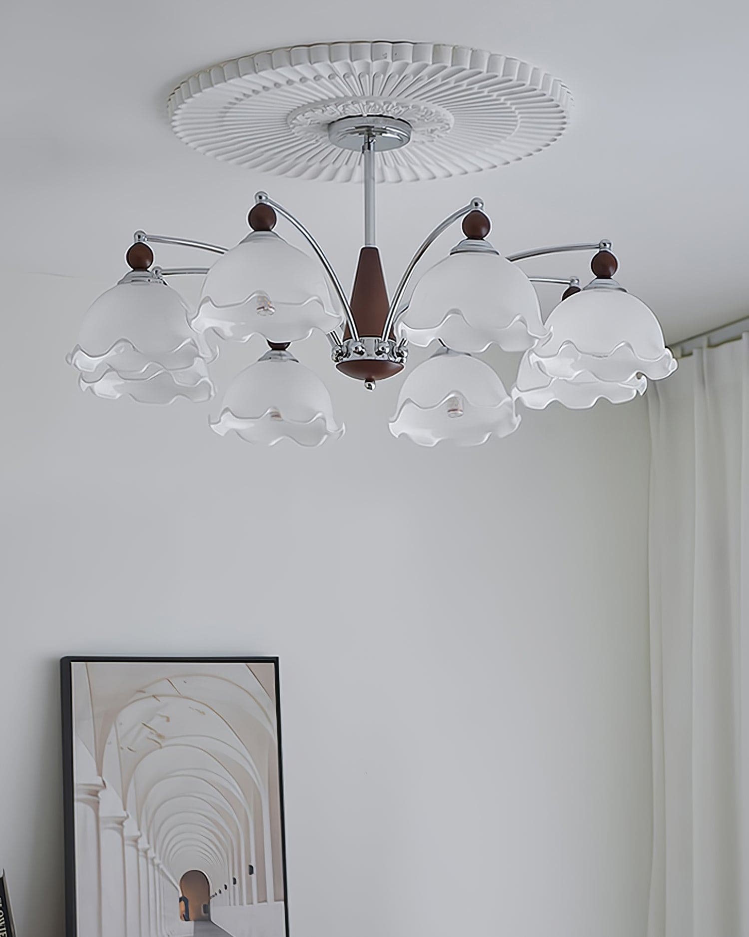 Claudia Flowers Chandelier - Vinlighting