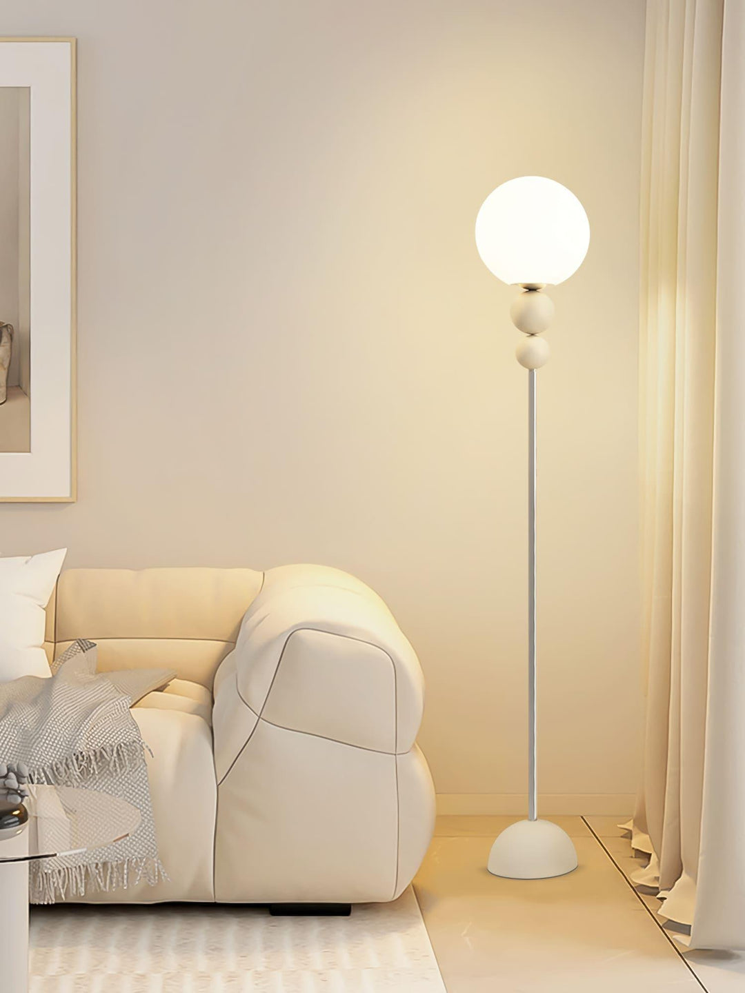 Clavel Floor Lamp | Modern Metal & Glass Design | Vinlighting | Vinlighting