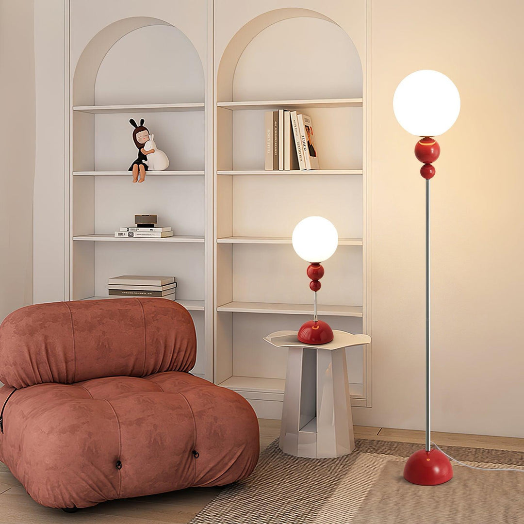 Clavel Floor Lamp | Modern Metal & Glass Design | Vinlighting | Vinlighting