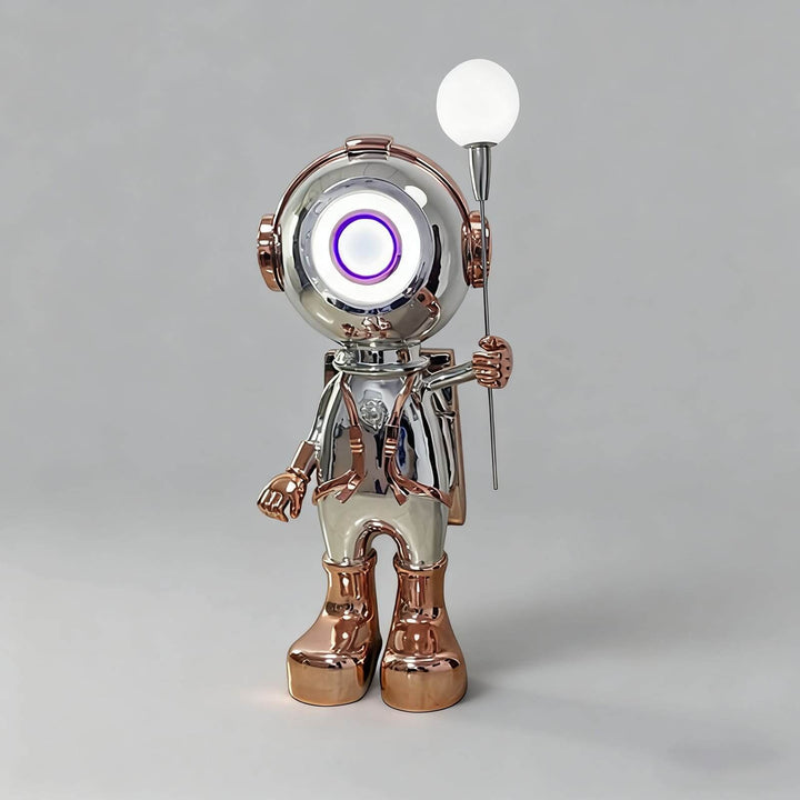 Clymet Art Deco Floor Lamp – Astronaut Sculpture for Living Room