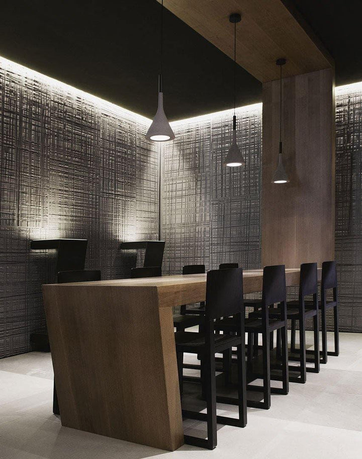 Contemporary Concrete Pendant Light - Mini Hanging Lamp for Bathroom | Vinlighting | Vinlighting