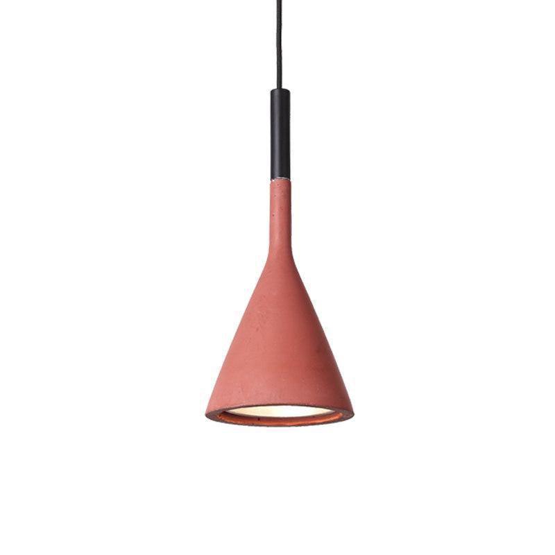 Contemporary Concrete Pendant Light - Mini Hanging Lamp for Bathroom | Vinlighting | Vinlighting