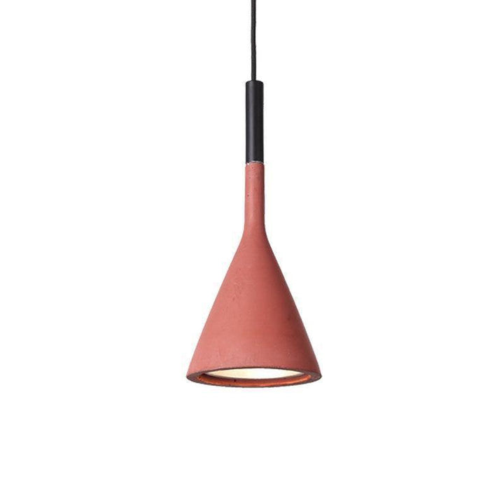 Contemporary Concrete Pendant Light - Mini Hanging Lamp for Bathroom | Vinlighting | Vinlighting