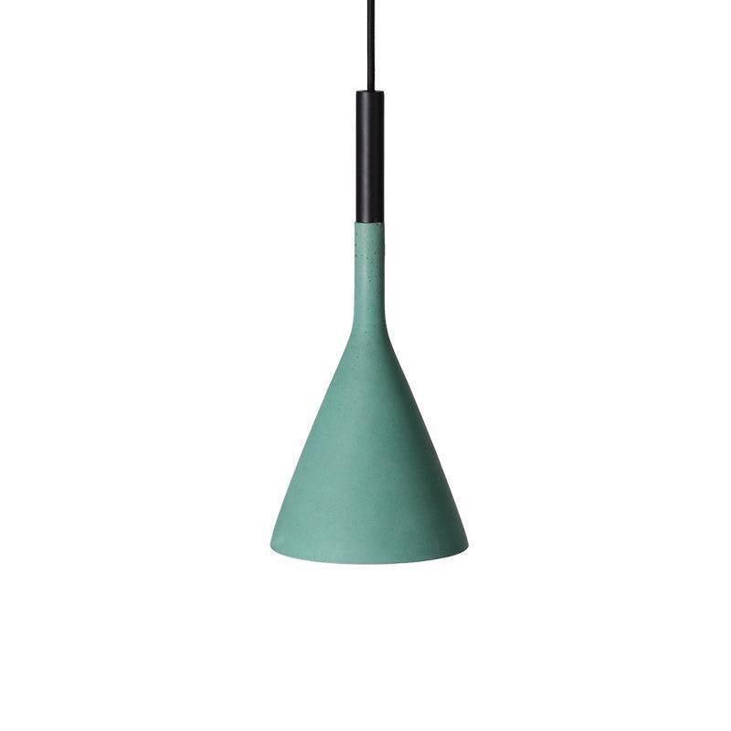Contemporary Concrete Pendant Light - Mini Hanging Lamp for Bathroom | Vinlighting | Vinlighting