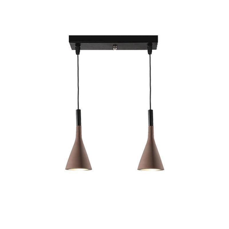 Contemporary Concrete Pendant Light - Mini Hanging Lamp for Bathroom | Vinlighting | Vinlighting