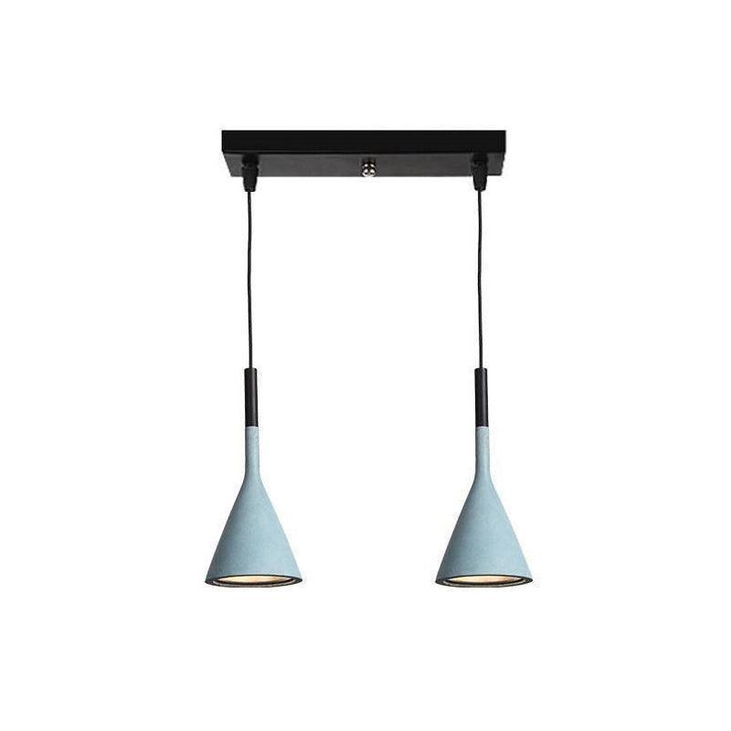 Contemporary Concrete Pendant Light - Mini Hanging Lamp for Bathroom | Vinlighting | Vinlighting