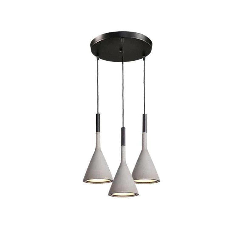 Contemporary Concrete Pendant Light - Mini Hanging Lamp for Bathroom | Vinlighting | Vinlighting