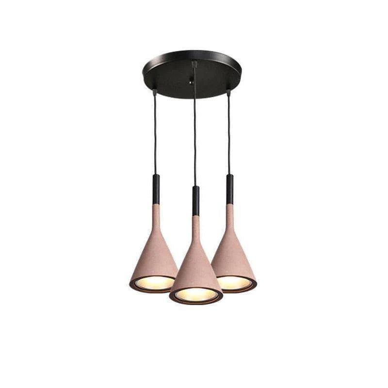 Contemporary Concrete Pendant Light - Mini Hanging Lamp for Bathroom | Vinlighting | Vinlighting