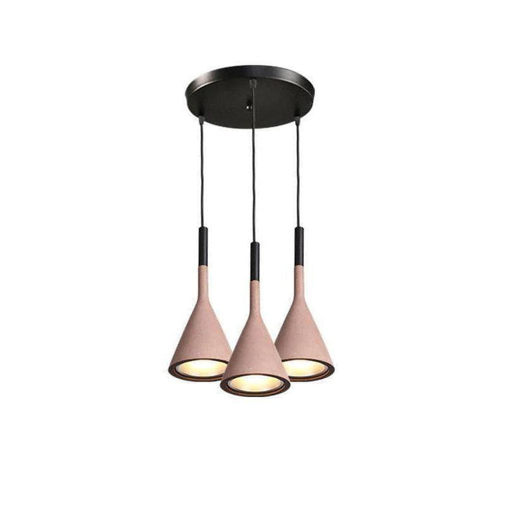 Contemporary Concrete Pendant Light - Mini Hanging Lamp for Bathroom | Vinlighting | Vinlighting