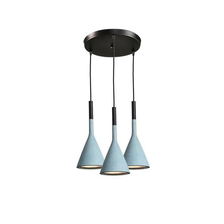 Contemporary Concrete Pendant Light - Mini Hanging Lamp for Bathroom | Vinlighting | Vinlighting