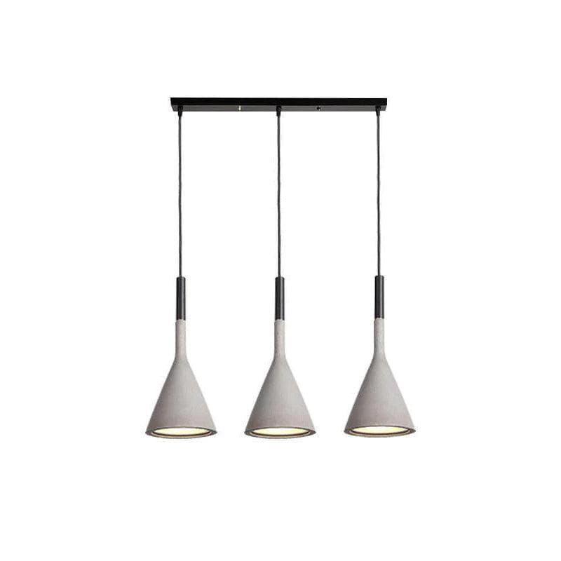 Contemporary Concrete Pendant Light - Mini Hanging Lamp for Bathroom | Vinlighting | Vinlighting