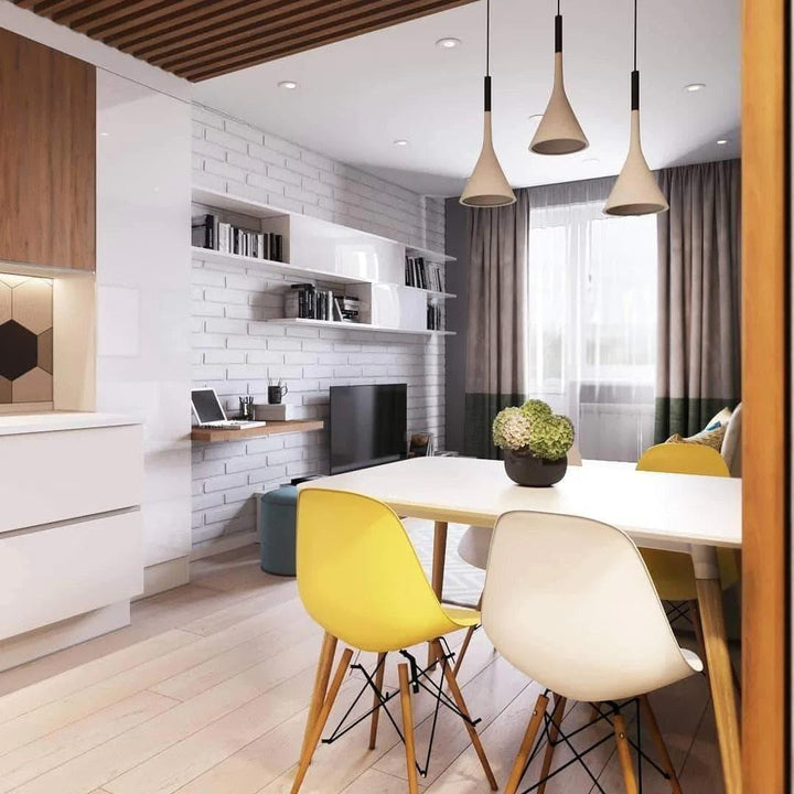 Contemporary Concrete Pendant Light - Mini Hanging Lamp for Bathroom | Vinlighting | Vinlighting