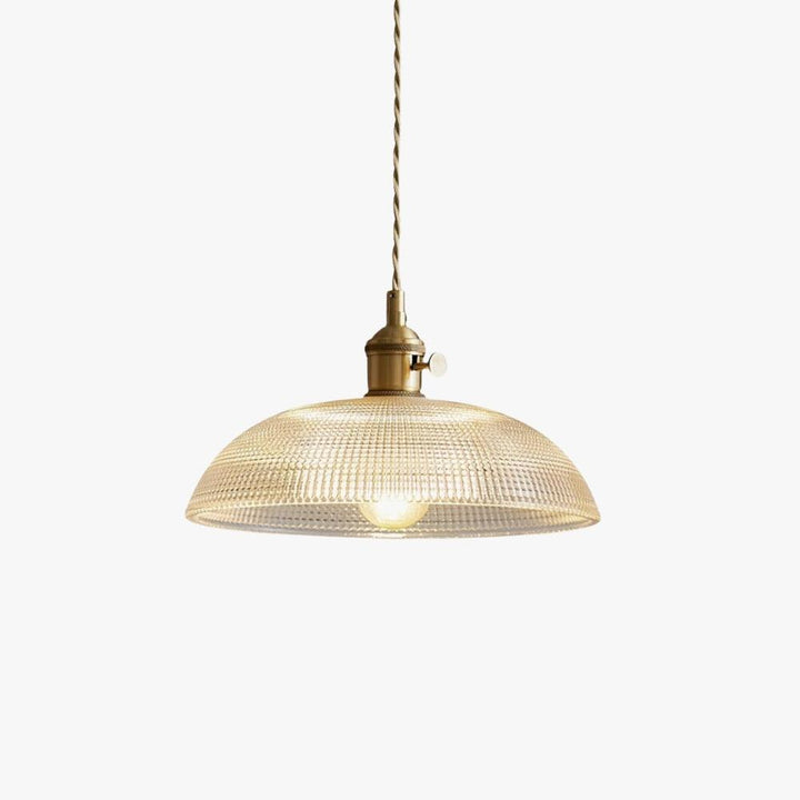 Contemporary Copper Glass Pendant Light - Hanging Lamp for Kitchen | Vinlighting | Vinlighting