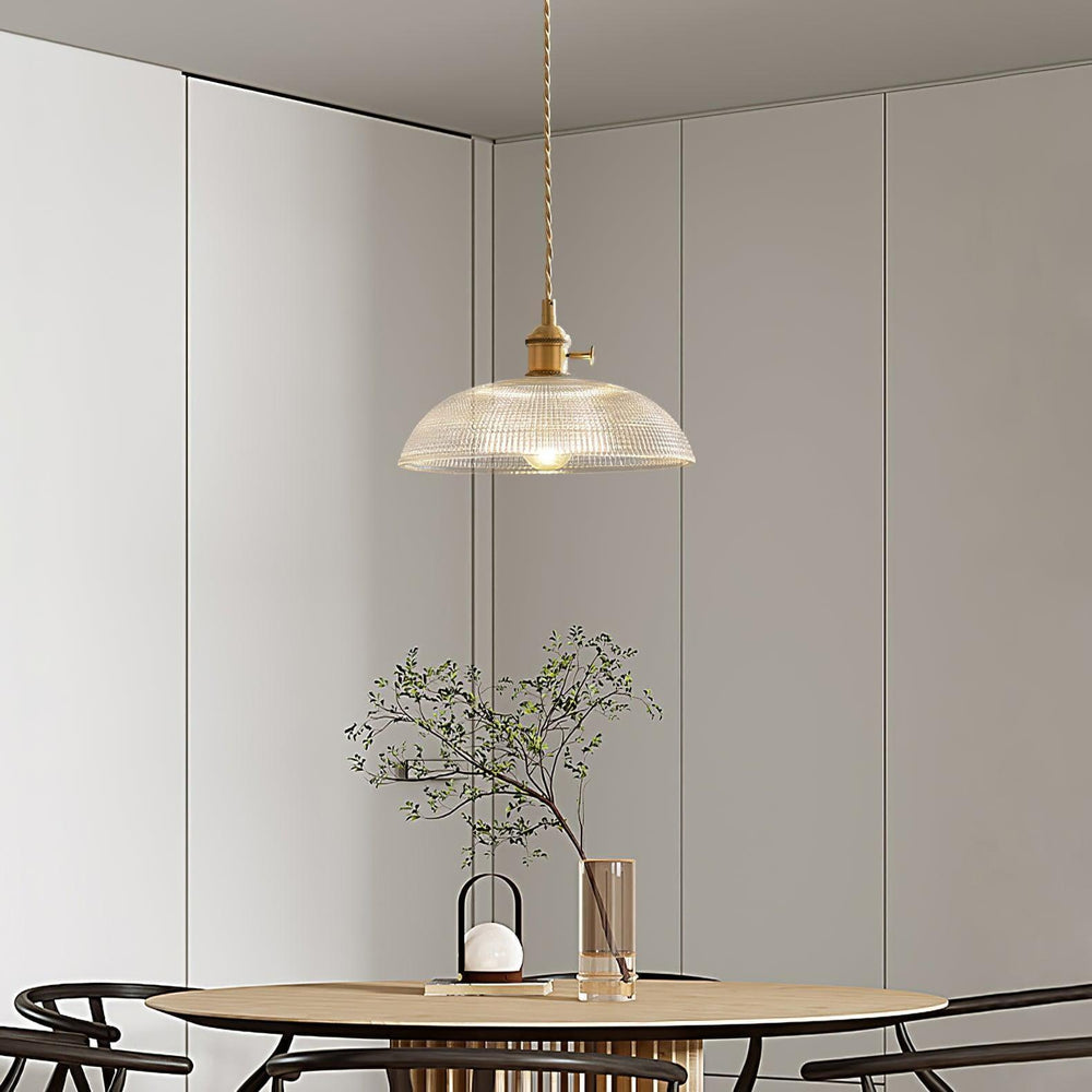 Contemporary Copper Glass Pendant Light - Hanging Lamp for Kitchen | Vinlighting | Vinlighting