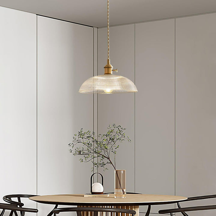 Contemporary Copper Glass Pendant Light - Hanging Lamp for Kitchen | Vinlighting | Vinlighting