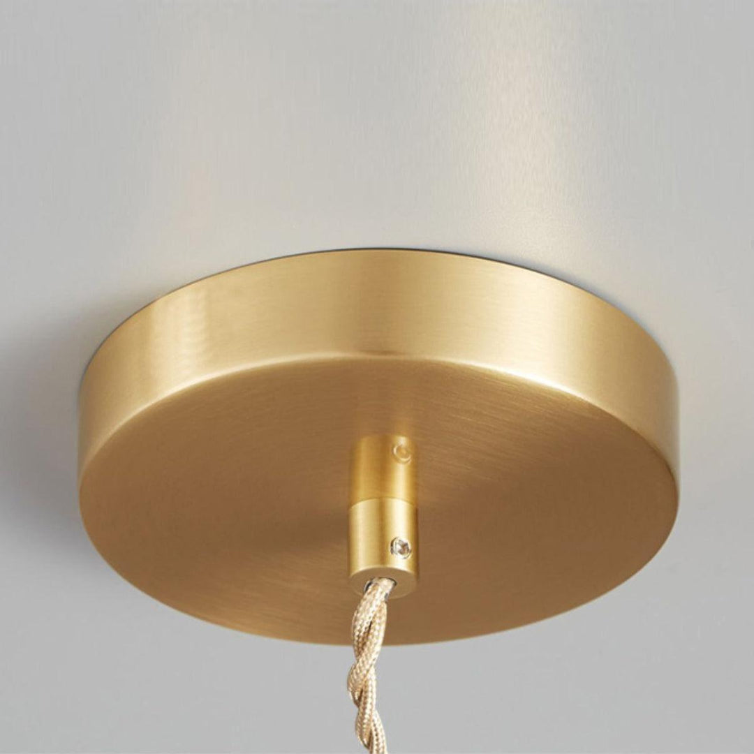 Contemporary Copper Glass Pendant Light - Hanging Lamp for Kitchen | Vinlighting | Vinlighting