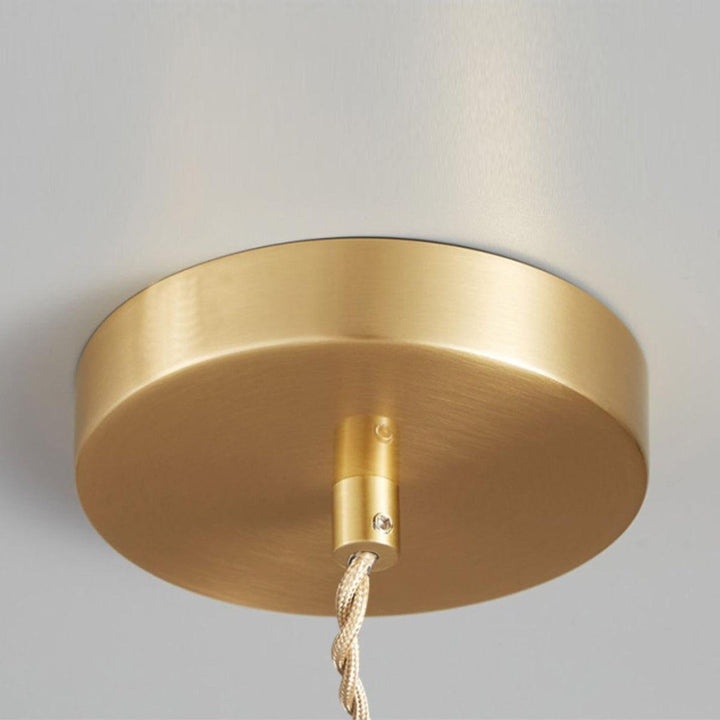 Contemporary Copper Glass Pendant Light - Hanging Lamp for Kitchen | Vinlighting | Vinlighting
