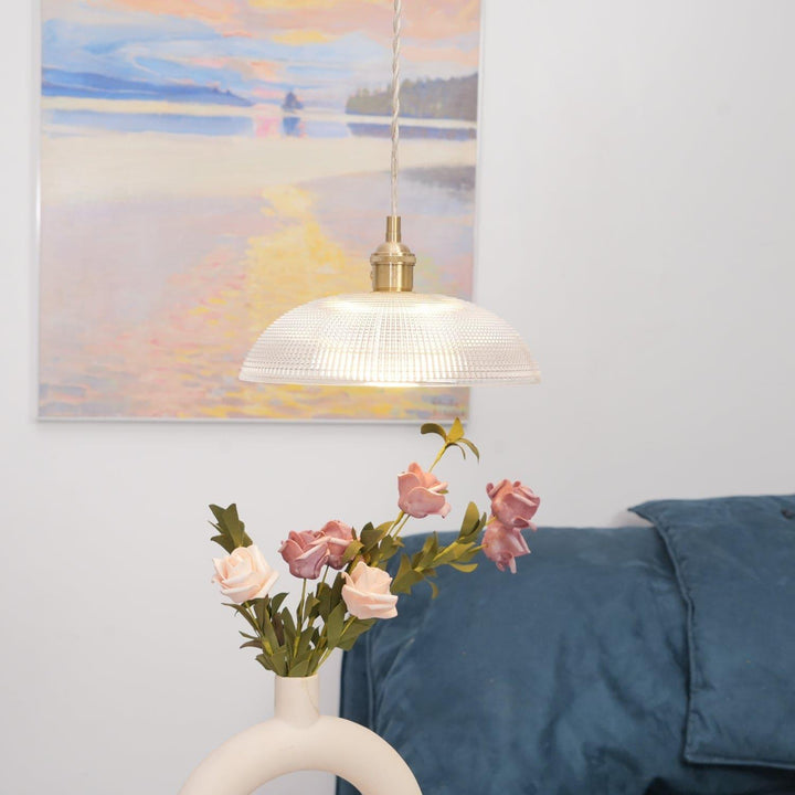Contemporary Copper Glass Pendant Light - Hanging Lamp for Kitchen | Vinlighting | Vinlighting