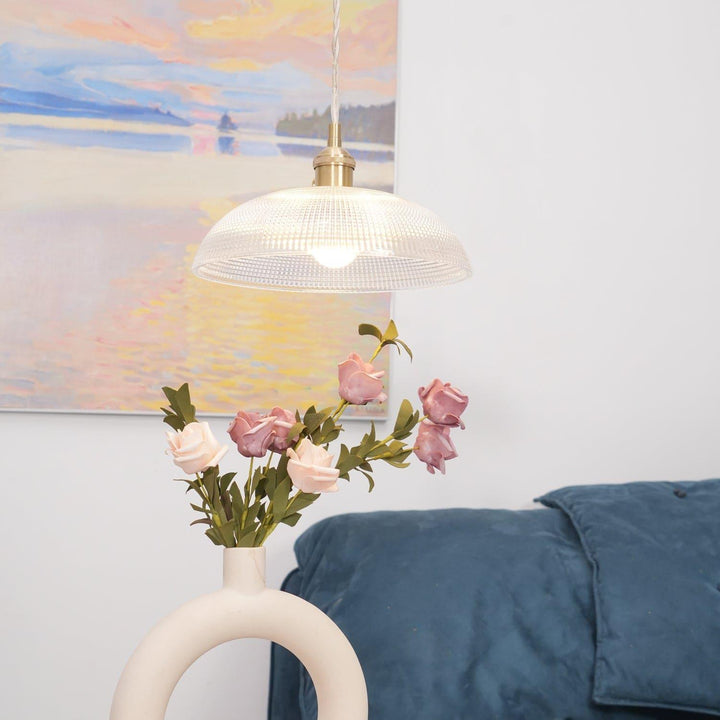 Contemporary Copper Glass Pendant Light - Hanging Lamp for Kitchen | Vinlighting | Vinlighting