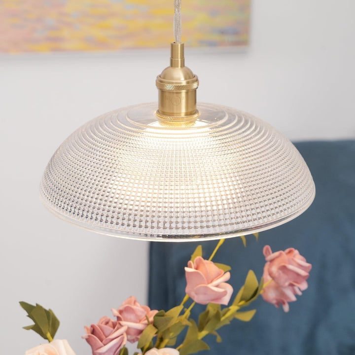 Contemporary Copper Glass Pendant Light - Hanging Lamp for Kitchen | Vinlighting | Vinlighting