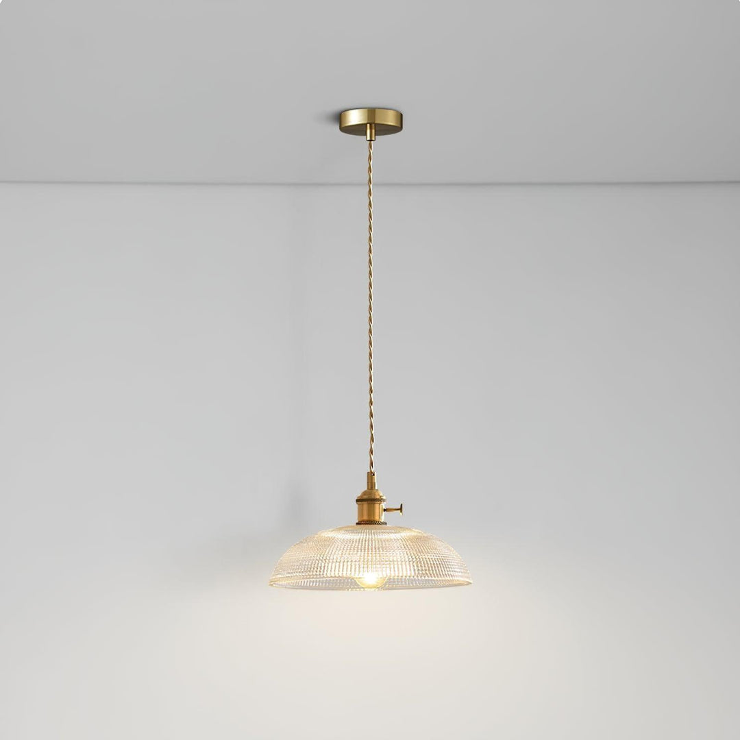 Contemporary Copper Glass Pendant Light - Hanging Lamp for Kitchen | Vinlighting | Vinlighting