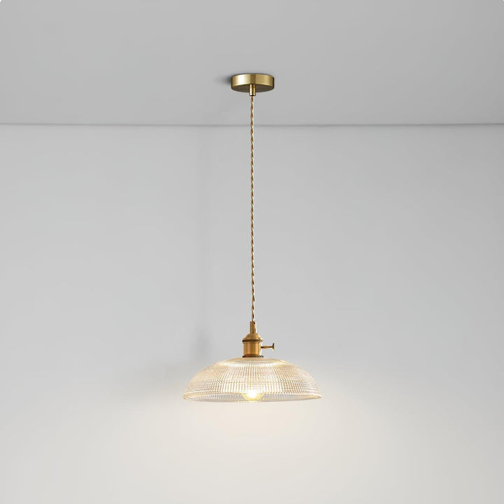 Contemporary Copper Glass Pendant Light - Hanging Lamp for Kitchen | Vinlighting | Vinlighting
