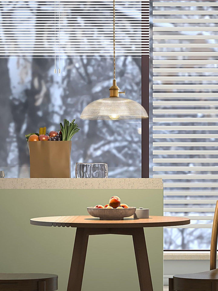 Contemporary Copper Glass Pendant Light - Hanging Lamp for Kitchen | Vinlighting | Vinlighting
