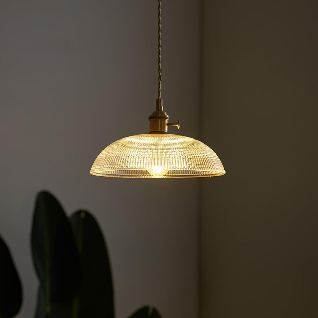 Contemporary Copper Glass Pendant Light - Hanging Lamp for Kitchen | Vinlighting | Vinlighting
