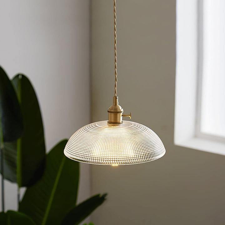 Contemporary Copper Glass Pendant Light - Hanging Lamp for Kitchen | Vinlighting | Vinlighting